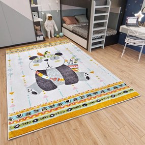 Кремав детски килим 160x235 cm Panda - Hanse Home