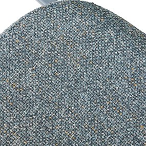 Сиви тапицирани трапезни столове в комплект с подлакътници 2 бр. Ecto – Hübsch