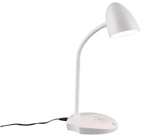 Бяла LED настолна лампа (височина 38 см) Load - Trio