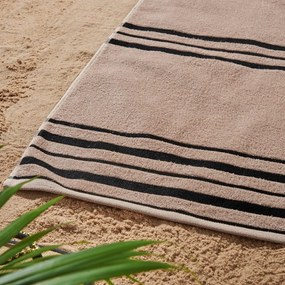 Бежова плажна кърпа 75x150 cm - Catherine Lansfield