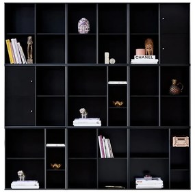 Черна стена за книги Hammel Mistral Kubus - Hammel Furniture
