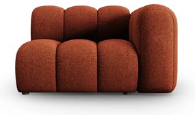 Модулен диван в тухлен цвят (десен ъгъл) Lupine – Micadoni Home