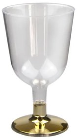 Rubikap - Чаша със златна основа, 150мл, полистирен-(R.150-PS302)