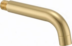 Чучур за смесител за вграждане Rea Lungo 16 cm Matt Gold