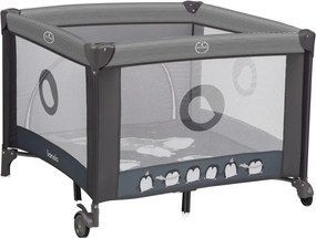 Lionelo - Игрална кошара BONNIE, сив в скандинавски стил