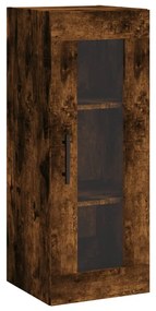 828937 vidaXL Стенен шкаф опушен дъб 34,5x34x90 см