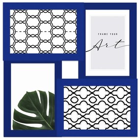 Тъмносиня рамка висяща 27x27 cm – knor