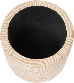 Табуретка с място за съхранение atmosphera Nubo, Шенил, Бежов, 31 cm