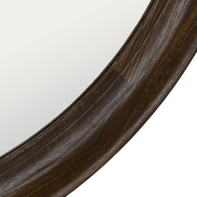 Стенно огледало масивно дърво ø 110,5 cm Paula – Ixia