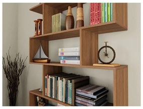 Библиотека за книги от орехово дърво Garetto Nilufer Nilüfer - Elegance