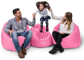 Градински пуф Iyzi 100 Cushion Pouf, цвят Розов
