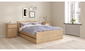 Нощно шкафче в естествен цвят Naia – Tvilum