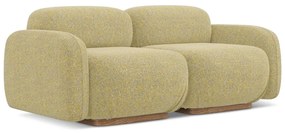 Жълт модулен диван 190 cm Ailani – Makamii