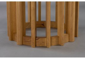 Кръгла трапезна маса с дъбов плот ø 120 cm Barlet – Dutchbone