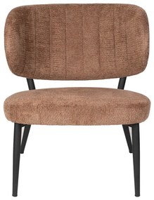 Оранжево-кафяво кресло Sanne – White Label