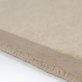 Ръчно изработен вълнен килим в естествен цвят 200x290 cm Lozenge – Flair Rugs