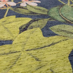 Тъмносин килим 200x290 cm Passiflora - Asiatic Carpets