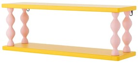 Жълт на няколко нива детски рафт 60 cm Bibiola – Bloomingville Mini