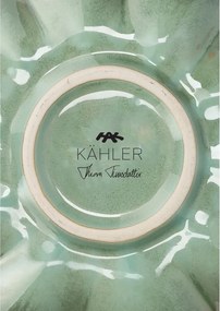 Светлозелена керамична ваза (височина 20,5 cm) Kantarel – Kähler Design