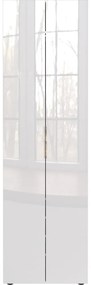 Бял гардероб 59x197 cm Genova – Germania