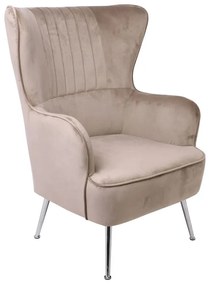 Кресло Крома - светлокафяв цвят