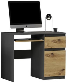 Модерно бюро за писане, офис бюро MODERN N-33 - различни цветови варианти Бял