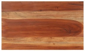 285981 vidaXL Плот за маса, акациево дърво масив, 15-16 мм, 60x100 cм