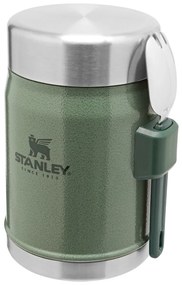Зелен термос за храна от неръждаема стомана 400 ml Legendary Classic Hammer Tone Green – Stanley