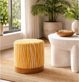 Табуретка в цвят горчица Savana – Mauro Ferretti