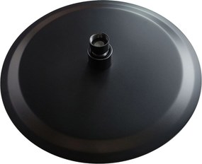 Дъждов душ Rea Black Matt 25cm
