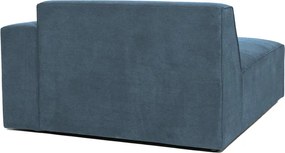 Син модулен диван от рипсено кадифе (десен ъгъл) Sting – Scandic