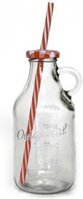 Бутилка с капаче и сламка 500ml BB-18D (181146-2)