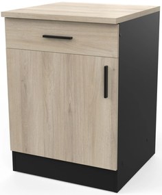 Подов шкаф Poppy 60-Mauro - Fusiko