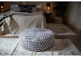 Кремав ръчно изработен вълнен килим подходящ за пране 140x200 cm Lakota Day – Lorena Canals