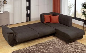 Разтегателен ъглов диван + клик-клак механизъм Принцес лукс