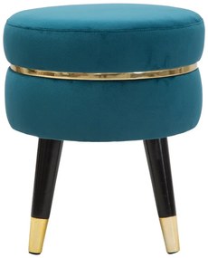 Тюркоазено столче за крака Paris - Mauro Ferretti