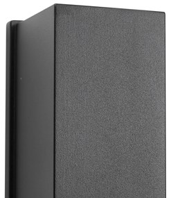 Стенна лампа черна магнитна вкл. LED акумулаторна - Baleno