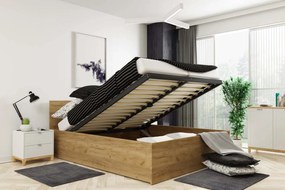 Легло Белиз-Тъмно Натурален-140 х 200