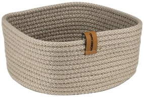 Horecano - Плетен панер квадратен 19x19xh7см лате (HC-24705) (YUV.128-L)