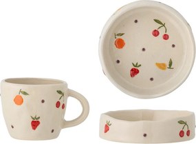 Глинен детски комплект за хранене 2 бр. Tatiana – Bloomingville Mini