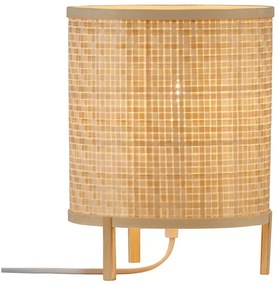 Nordlux - Настолна лампа TRINIDAD 1xE27/15W/230V бамбук