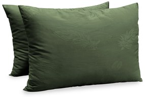 Сет от 2 възглавници Easy Home зелено с релеф