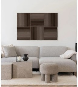 Акустични панели в комплект 2 бр. 52x52 cm Walnut – House Nordic