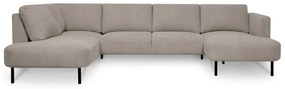 Бежов ъглов диван (ляв ъгъл/"U" форма) Hero – Scandic