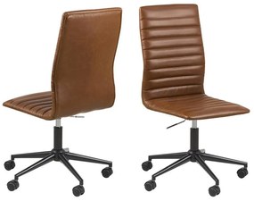 Кафяв офис стол Winslow - Actona