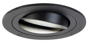 Интелигентен вграден прожектор черен с Wi-Fi GU10 - Rondoo