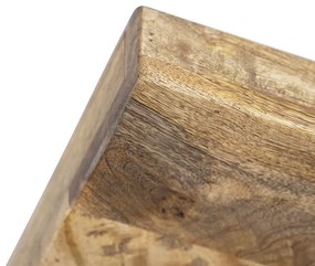 Индустриален прожектор тъмно сив с мангово дърво 3-светлина - Mangoes