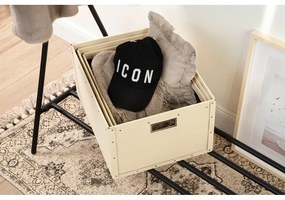 Бежови картонени кутии за съхранение в комплект от 3 броя Ture - Bigso Box of Sweden