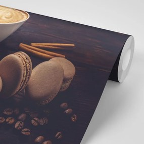 Фототапет – Кафе с шоколадови макарони