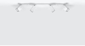 Бяло таванно осветително тяло Toscana - Sollux